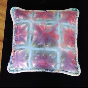 Lovingly Crafted Shibori Hand Dyed Pillow